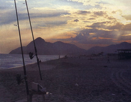 Pôr-do-sol em Itaipuaçu
